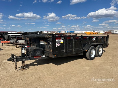 2020 ABU E08216BD270 16 ft T/A Tipping Utility Trailer