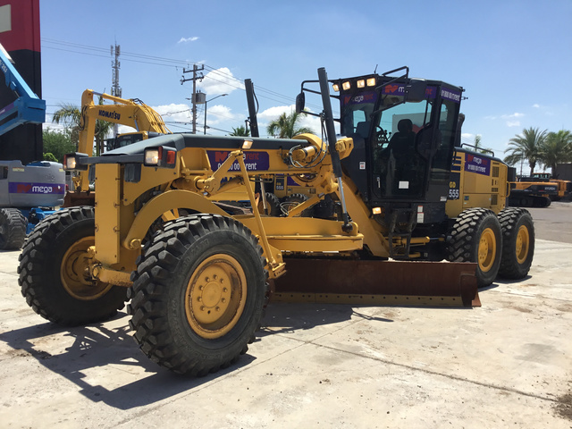 2014 Komatsu GD555-5 Motor Grader