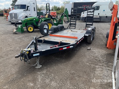 2021 MMDI E614H 14 ft T/A Equipment Trailer