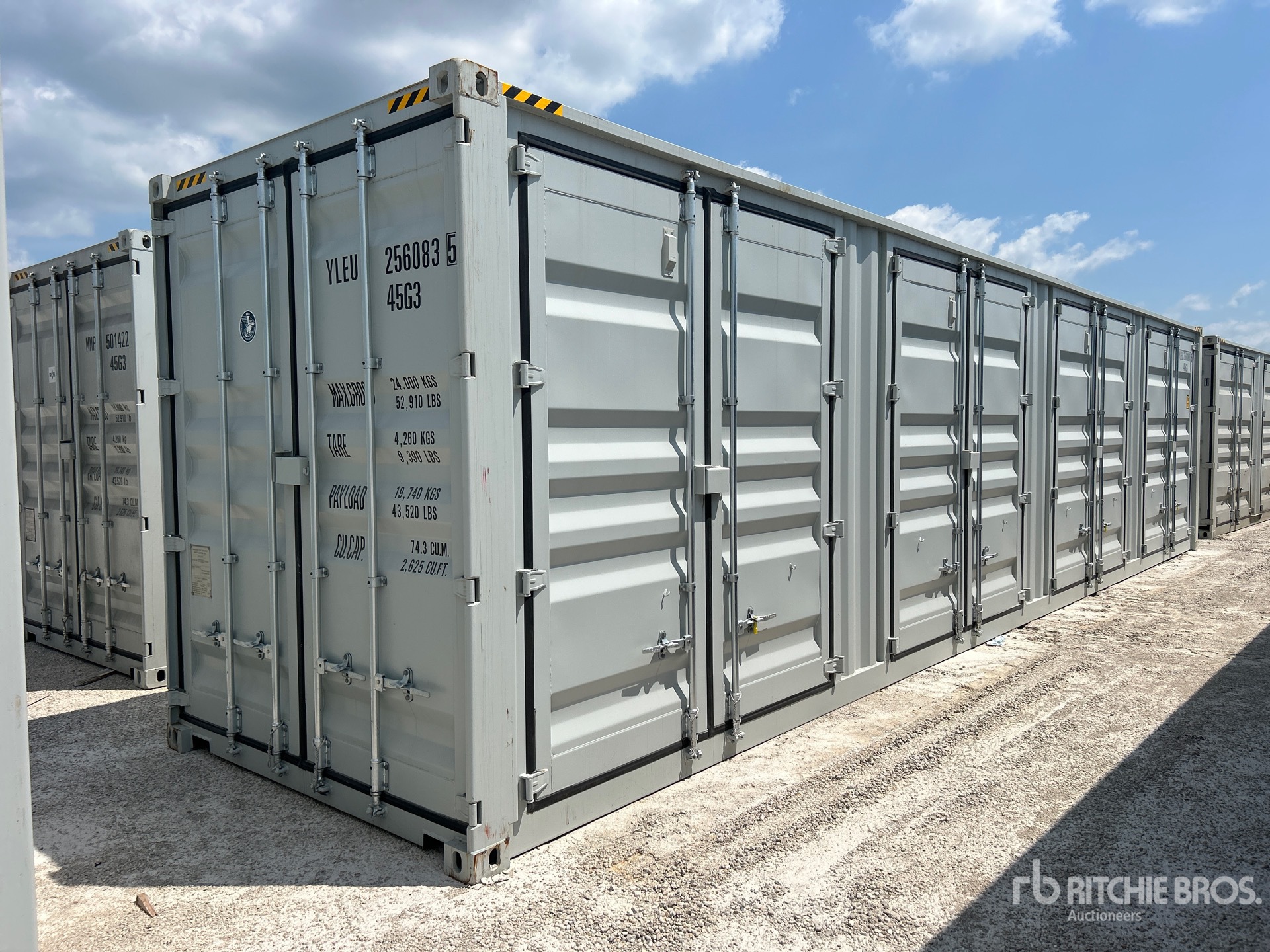 2026 40 ft High Cube Multi-Door Storage Container