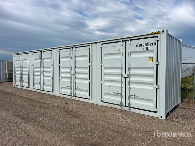 2026 40 ft High Cube Multi-Door Storage Container