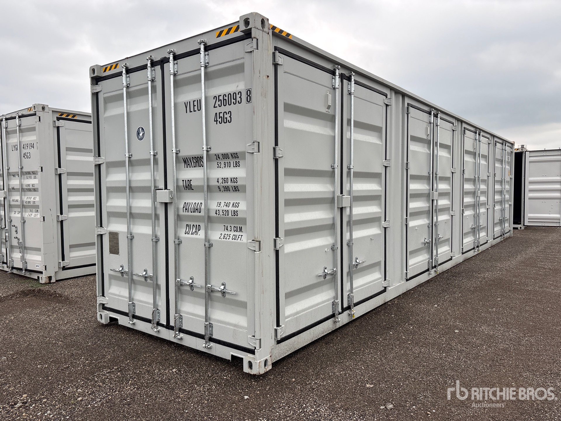 2026 40 ft High Cube Multi-Door Storage Container