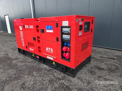 Becker BDG-180S 144KW/180KVA Generator Set