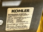 Engine with Emission Label