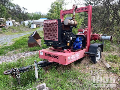 2013 Global Pump 6GSTAP-C4-T-OP-LF Trailer-Mounted Pompe à eau