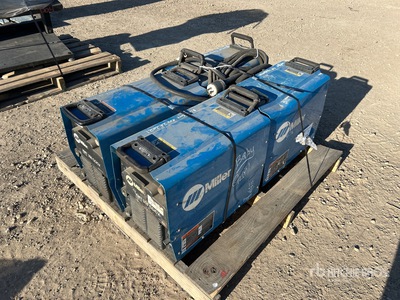 Quantity of (4) Miller XMT350 Electric Welder (Inoperable)