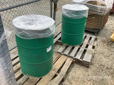 Quantity of (2) Pallets of Drums of Taps & Dies