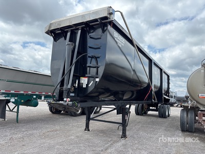 2025 Brazos Super Scrapper T/A Frameless End Dump Trailer