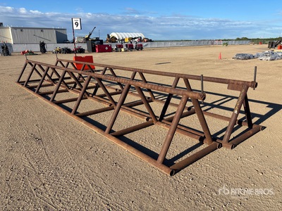 Quantity of (2) 30 ft Pipe Racks