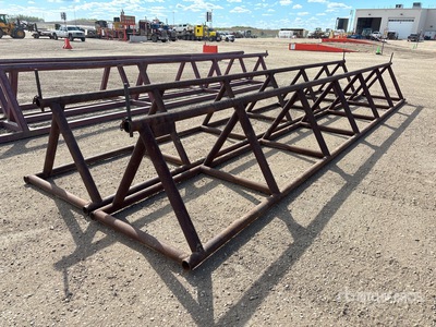 Quantity of (2) 30 ft Pipe Racks