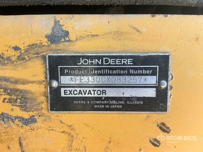 2005 John Deere 330C LC Tracked Excavator