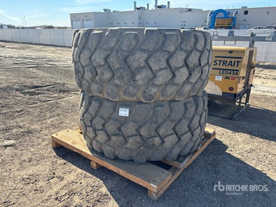 Quantity of (2) 29.5R25 Michelin Tires