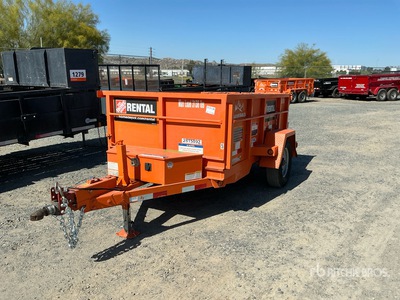 2019 Snake River 93 in S/A Dump Utility Trailer