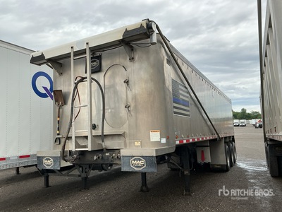 2013 MAC 35 ft Tri/A Aluminum kiep aanhangwagen