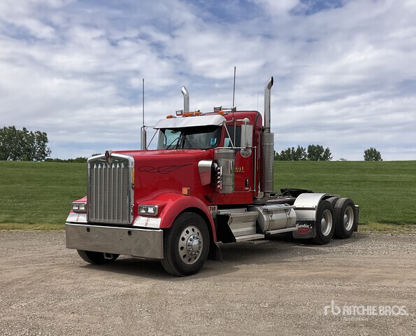 2018 Kenworth W900 6x4 T/A Day Cab Truck Tractor (Glider Kit)