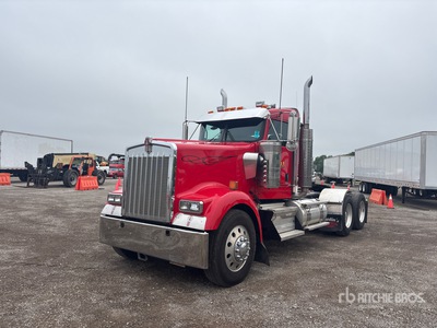 2018 Kenworth W900 6x4 T/A Day Cab Truck Tractor (Glider Kit)