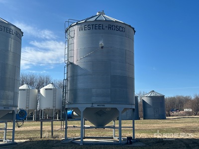 Westeel-Rosco +/- 2250 bu 6 Ring Grain Bin