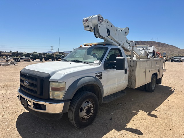 Duralift DTAX39 on 2008 Ford F-550 Super Duty Boom Truck