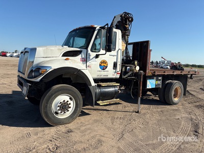 IMT 18/129k2 15210 lb Knuckle Boom on 2009 International 7300 4x2 Boom Truck