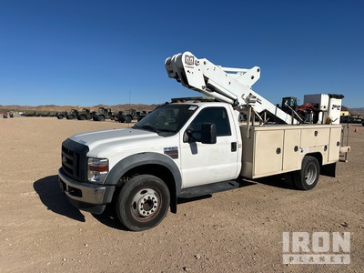 Duralift DTAX39 on 2008 Ford F-550 Super Duty Boom Truck