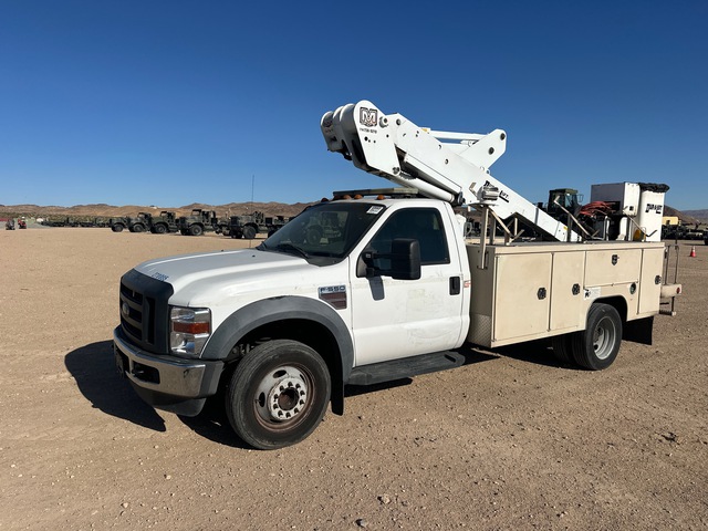 Duralift DTAX39 on 2008 Ford F-550 Super Duty Boom Truck
