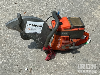 2021 Husqvarna K770 Sega cutt-off (Inoperable)
