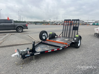 2023 MMDI 58RVX10 10 ft S/A Remolque Portamaquinaria