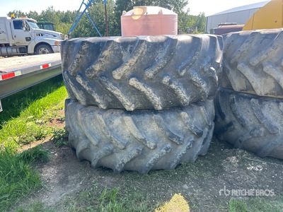 Quantity of (2) Goodyear 710/70R42 Tires - Fits Case / New Holland Tractors
