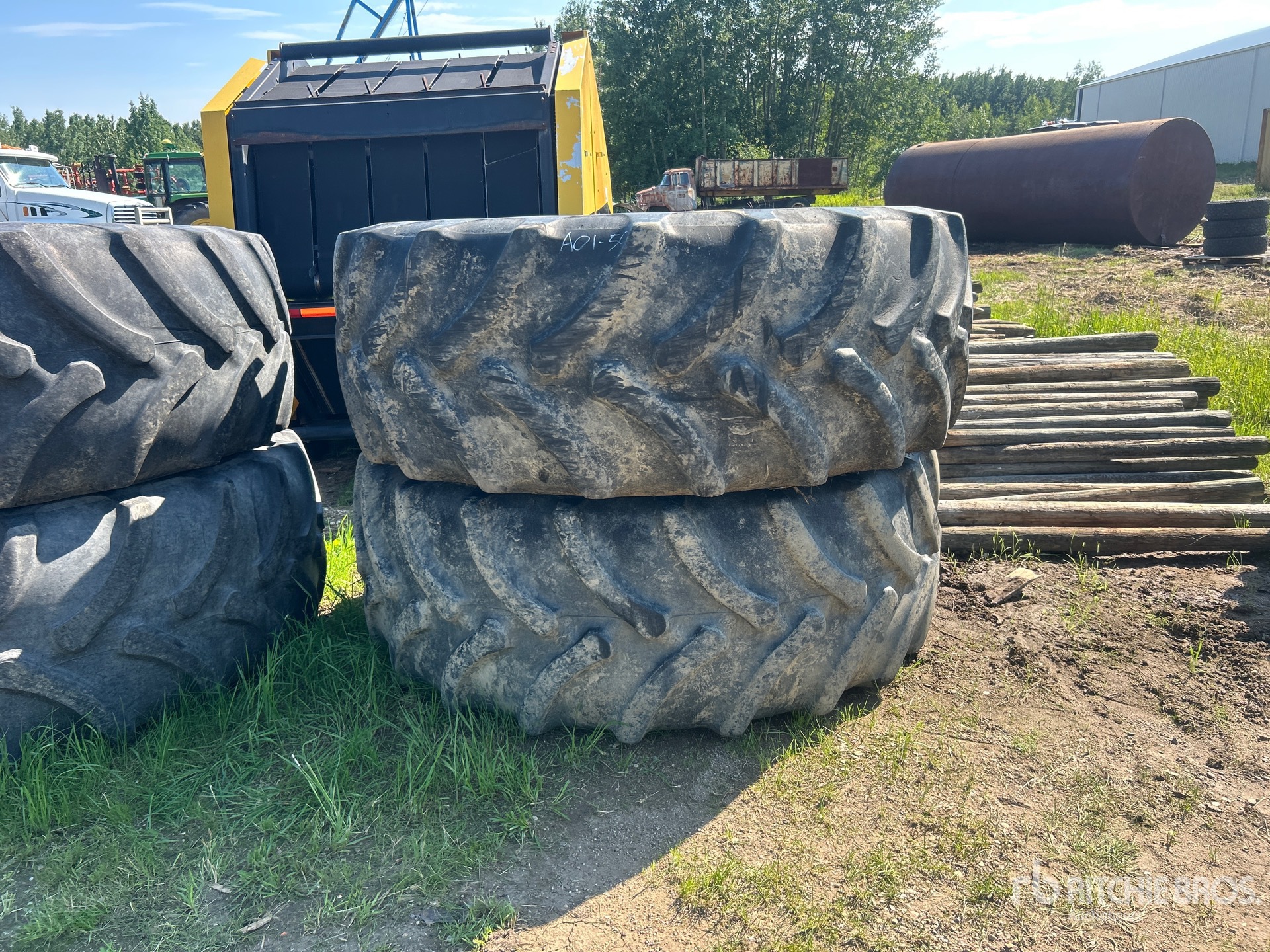 Quantity of (2) Firestone 710/70R42 Tires