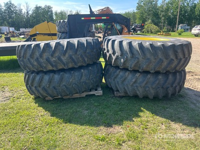 Quantity of (4) Firestone 520/85R38 Tires - Fits John Deere 4730 Sprayer