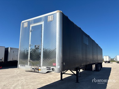 2016 Transcraft 53 ft T/A Zijtrailer met gordijn