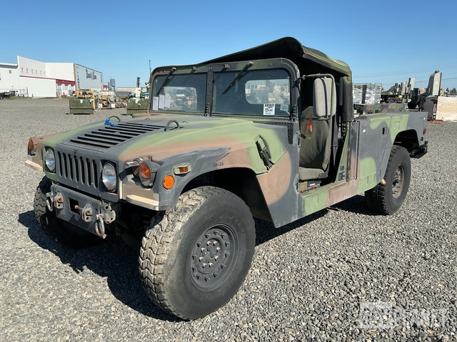 2001 AM General M1097A2 HMMWV 2 Door Soft Top w/Truck Body