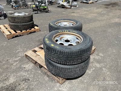 Quantity of (4) Firestone WinterForce 255/65R17 Tires