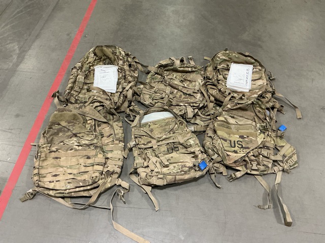 (9) Field Packs, (13) Assault Packs & (8) Rucksacks