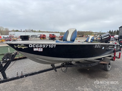 2017 Princecraft 16 ft Fishing Boat