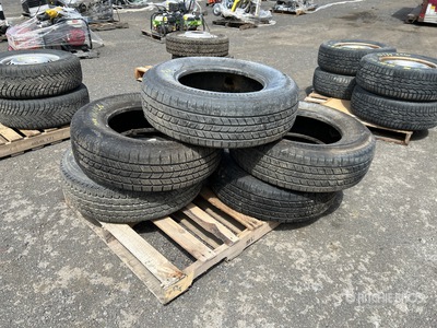 Quantity of (5) LT245/75R17 Tires