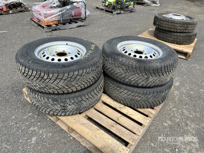 Quantity of (4) Nokian 245/70R16 Tires
