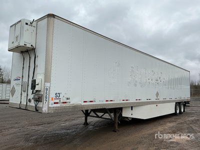 2017 Manac 53 ft T/A Heated Van Trailer