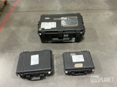 (8) Assorted Storage Cases