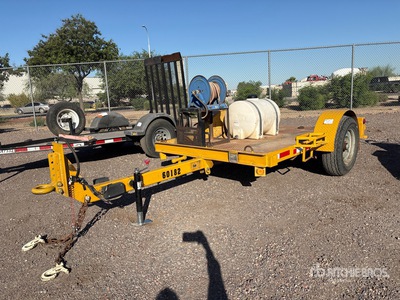 2001 Butler TS-610D 10 ft S/A Tilt Deck Trailer