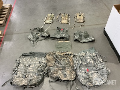 (10) Hydration System Carriers, (30) Fighting Load Carriers & Assorted Items