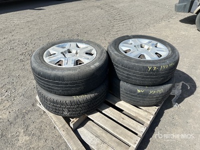 Quantity of (4) 225/60R16 Tires