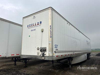 2020 Hyundai 53 ft x 102 in T/A Van Trailer