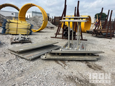 Quantity of (4) Pallets of Trench Shoring Components