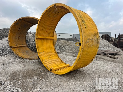 Quantity of (1) 6 ft x 8 ft Round Trench Shield