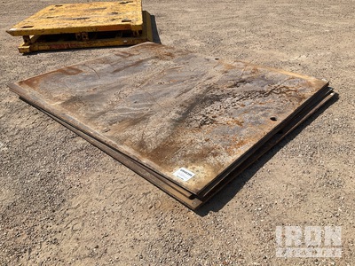 Quantity of (5) Qty of 5 8 ft x 10 ft x 1 in 08 ft 00 in x 10 ft 01 in (01 in Thick) Placche in metallo