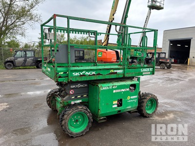 2017 Skyjack SJ6826 RT Diesel 4x4 Scissor Lift