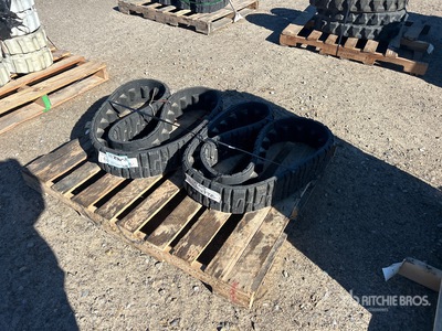 Quantity of (2) Rubber 230x72x56 (6 inches) Tory