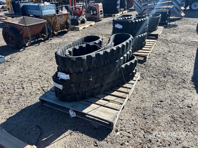 Quantity of (2) Rubber 320x86x46 (11 inches) Tory