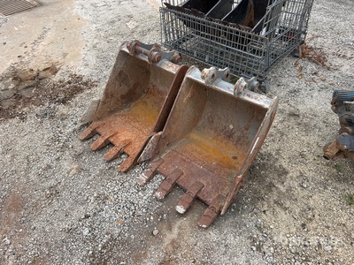 Quantity of (2) 23 in Digging Excavator Bucket